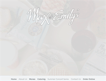 Tablet Screenshot of maxandemilys.com